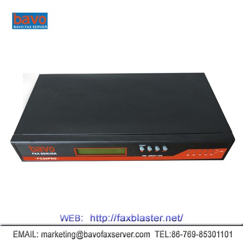 Bavo print to fax fax server (fg20pro)